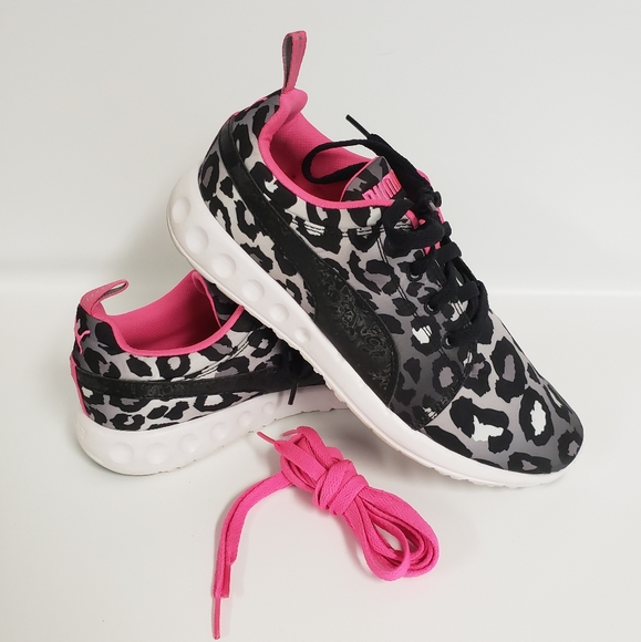 puma carson leopard women's running shoes